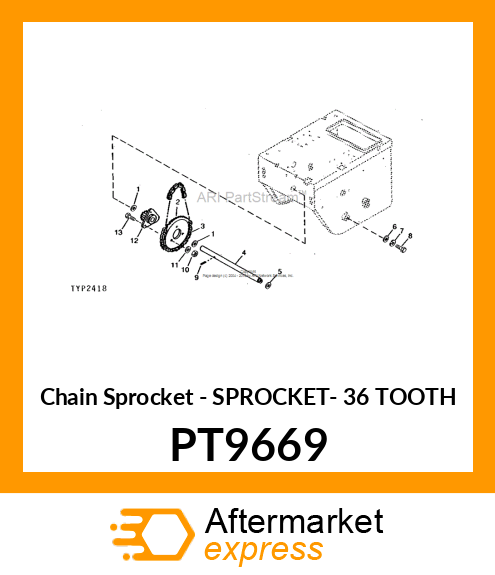 Chain Sprocket PT9669