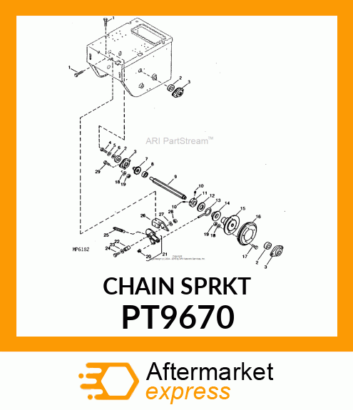 Chain Sprocket PT9670