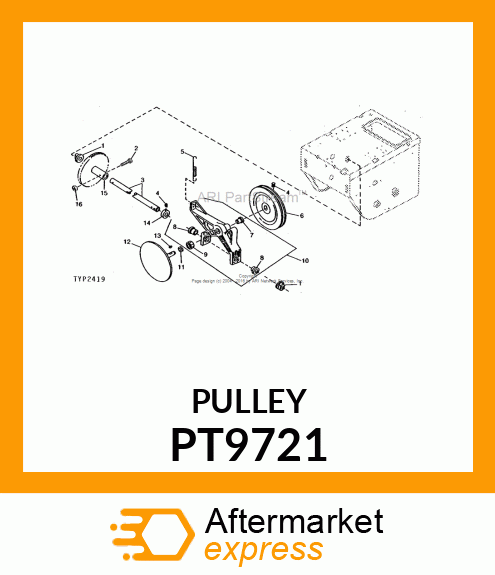 Pulley PT9721