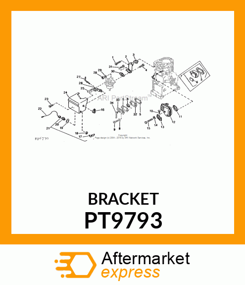 Bracket PT9793