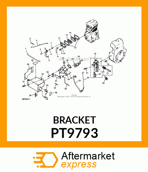 Bracket PT9793