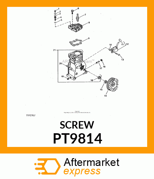 Screw PT9814