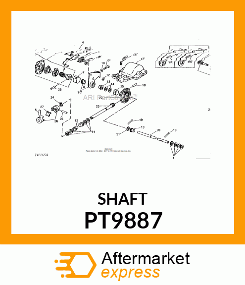 Drive Shaft PT9887