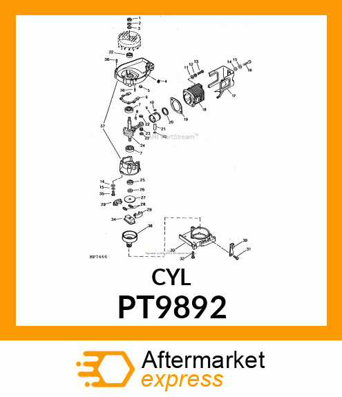 Cylinder - CYLINDER PT9892