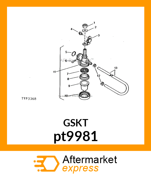 FILTER, FUEL pt9981