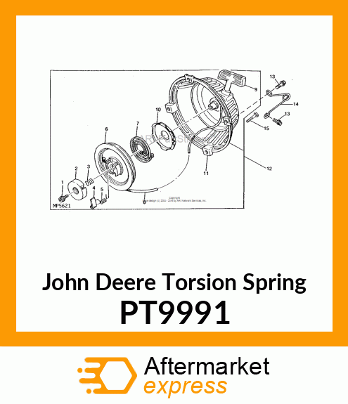 Torsion Spring PT9991