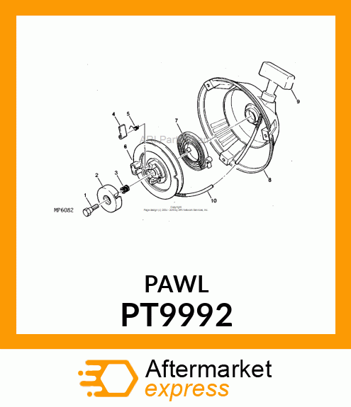Pawl PT9992