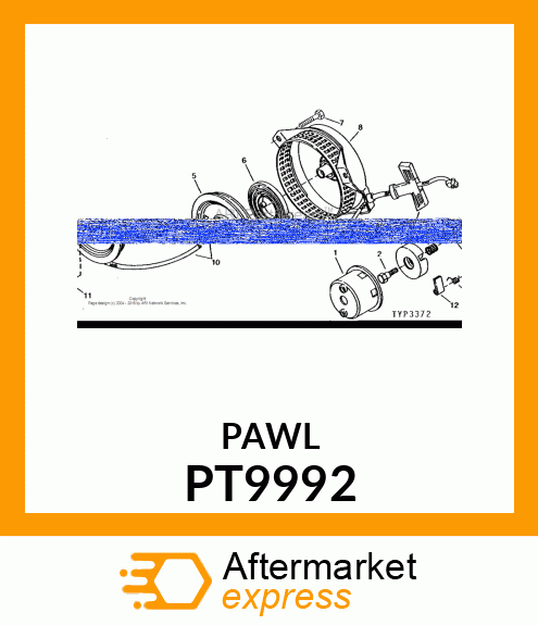 Pawl PT9992