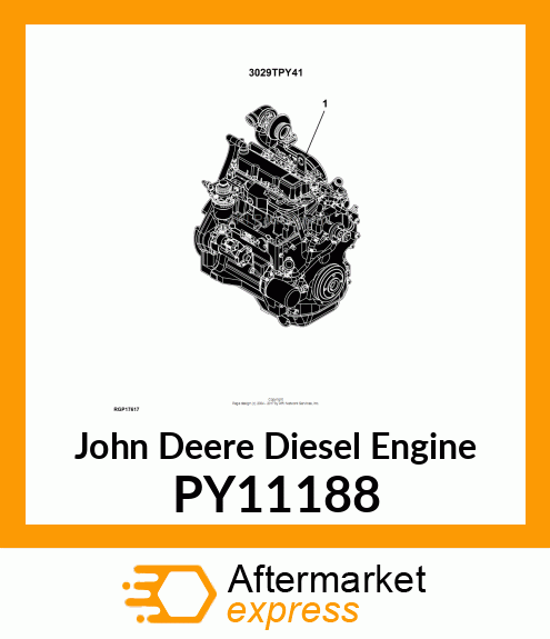 SERVICE ENGINE OF RE564992 PY11188