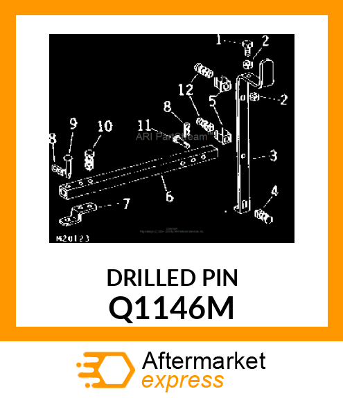 DRILLED PIN Q1146M