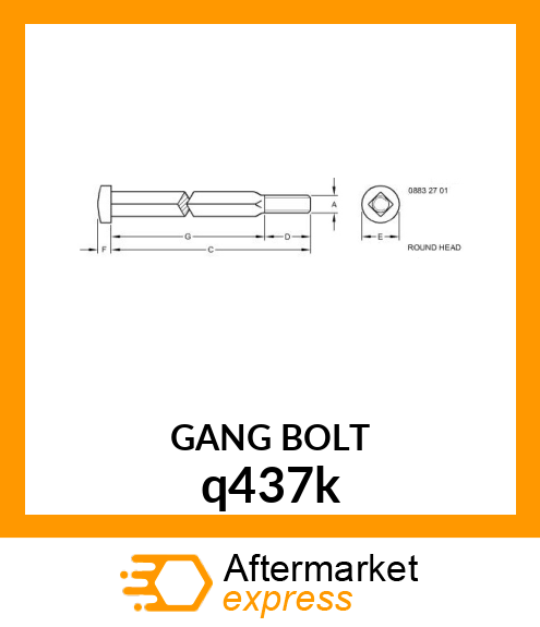 GANG BOLT q437k