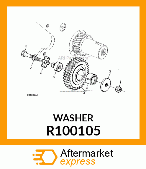 WASHER R100105