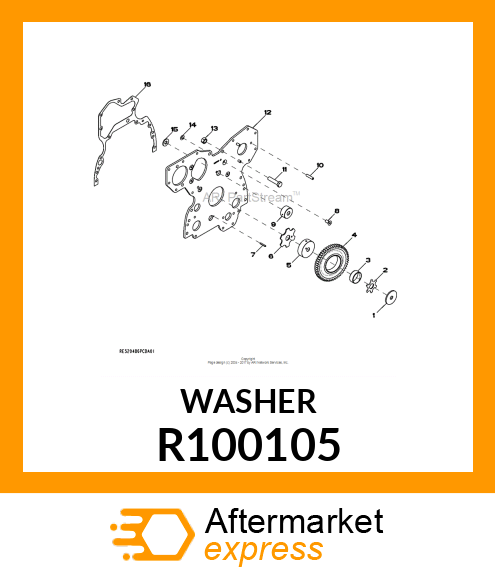 WASHER R100105