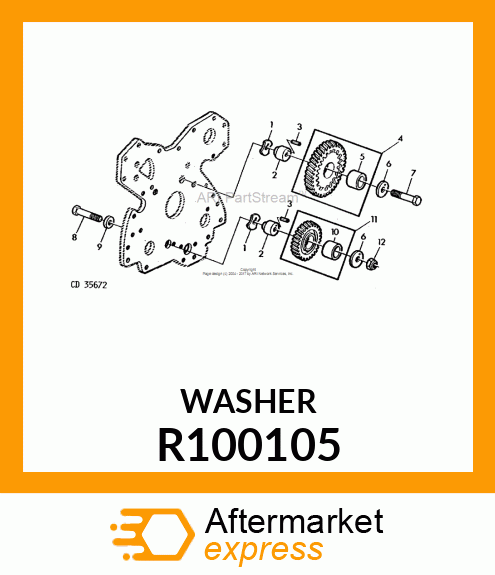 WASHER R100105