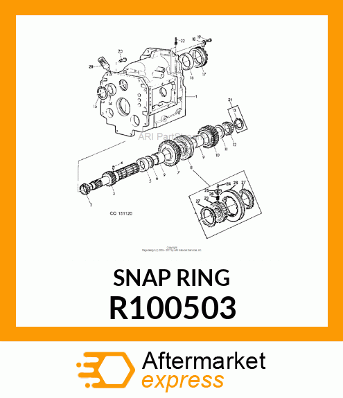 SNAP RING, RING, SNAP R100503