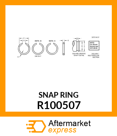 RING, SNAP R100507