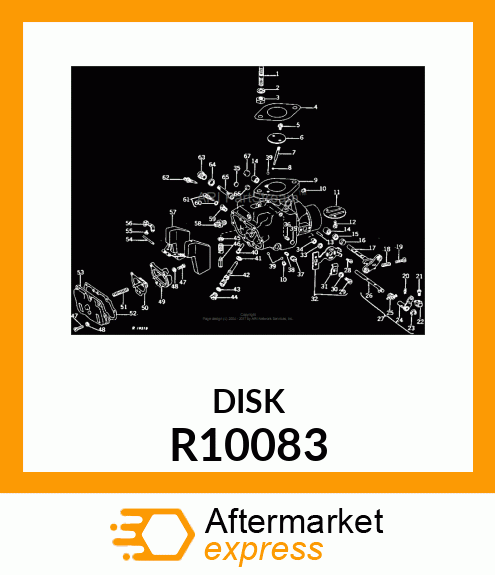 DISK, THROTTLE R10083