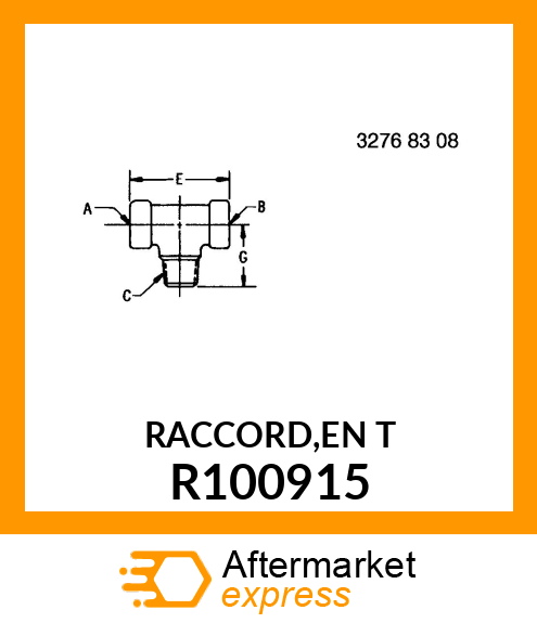 RACCORD,EN T R100915