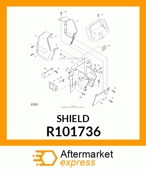 BODY R.H. R101736