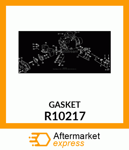 GASKET, BOWL COVER R10217