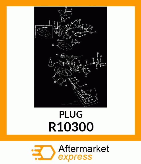 CUP, THROTTLE SHAFT R10300