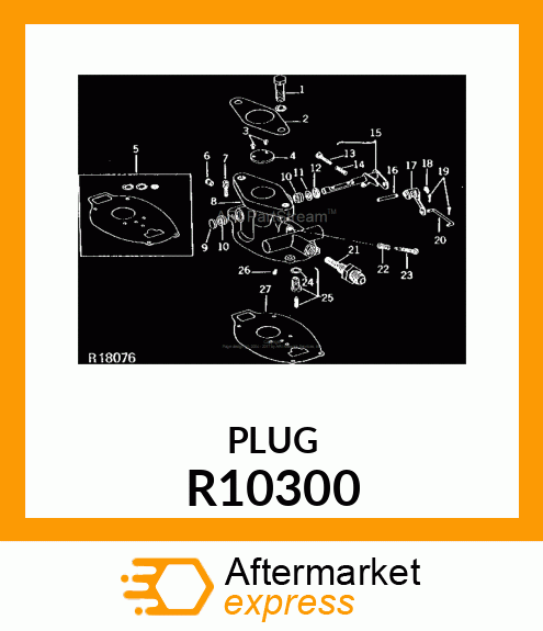 CUP, THROTTLE SHAFT R10300