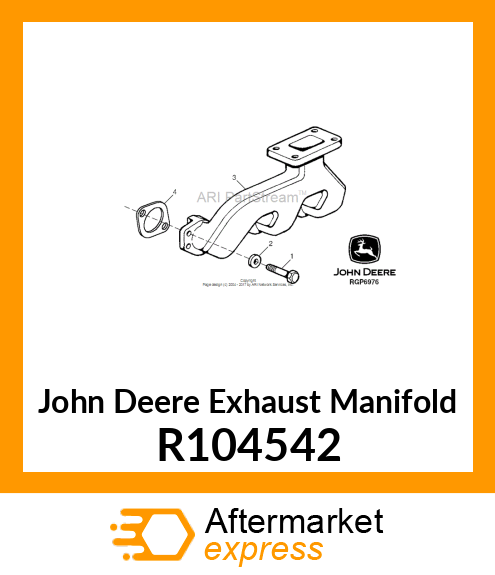 EXHAUST MANIFOLD R104542