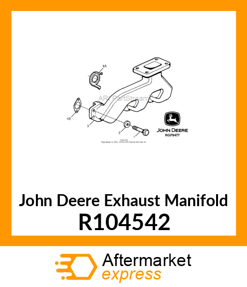 EXHAUST MANIFOLD R104542