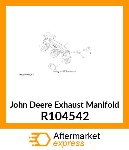 EXHAUST MANIFOLD R104542