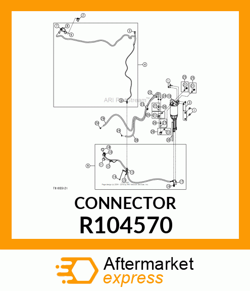 ELECTRICAL CONNECTOR ASSY, FUSE BOD R104570