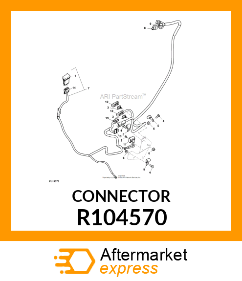 ELECTRICAL CONNECTOR ASSY, FUSE BOD R104570