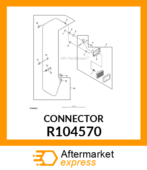 ELECTRICAL CONNECTOR ASSY, FUSE BOD R104570