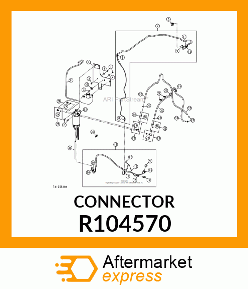 ELECTRICAL CONNECTOR ASSY, FUSE BOD R104570