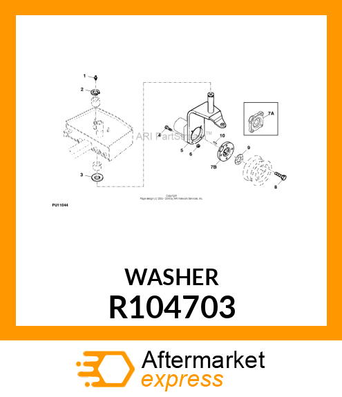 THRUST WASHER R104703