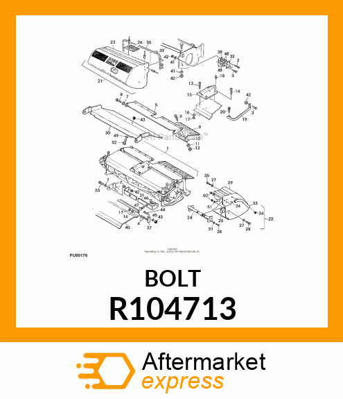 SCREW, SPECIAL HEX R104713