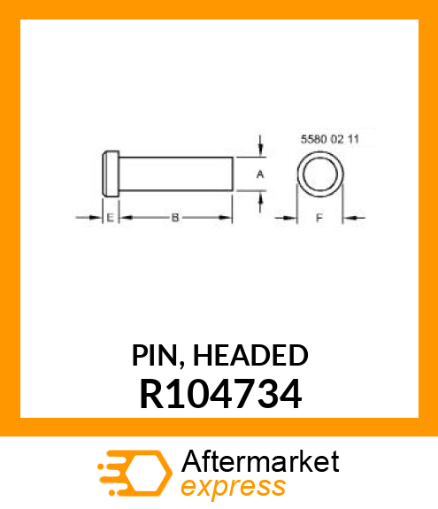 PIN, HEADED R104734