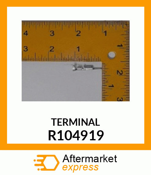 ELEC. CONNECTOR TERMINAL, TERMINAL, R104919