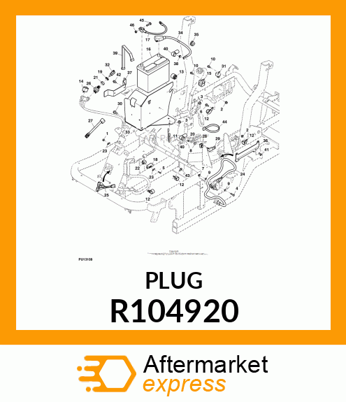 ELECTRICAL CONNECTOR ASSY, 6 R104920