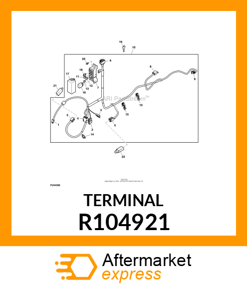 ELEC. CONNECTOR TERMINAL, FEMALE BL R104921