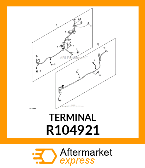 ELEC. CONNECTOR TERMINAL, FEMALE BL R104921