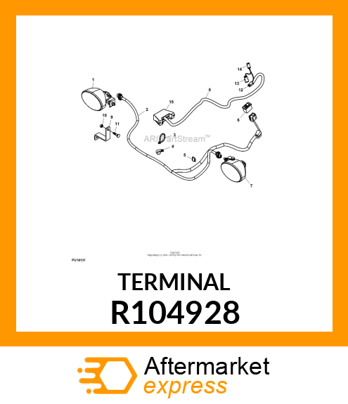 ELEC. CONNECTOR TERMINAL, R104928