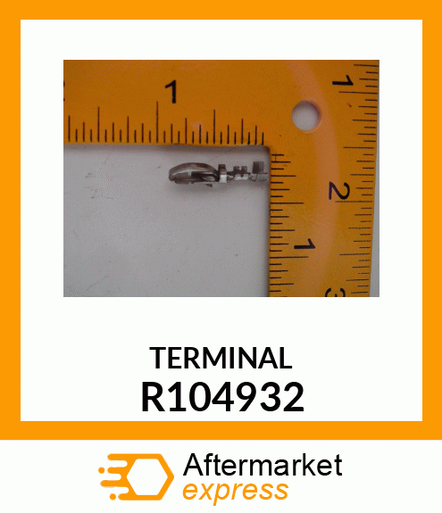 ELEC. CONNECTOR TERMINAL, FEMALE, S R104932