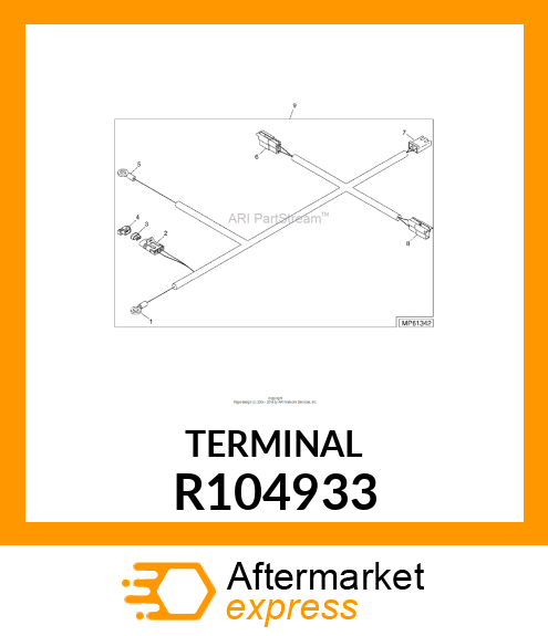 ELEC. CONNECTOR TERMINAL, FEMALE BL R104933