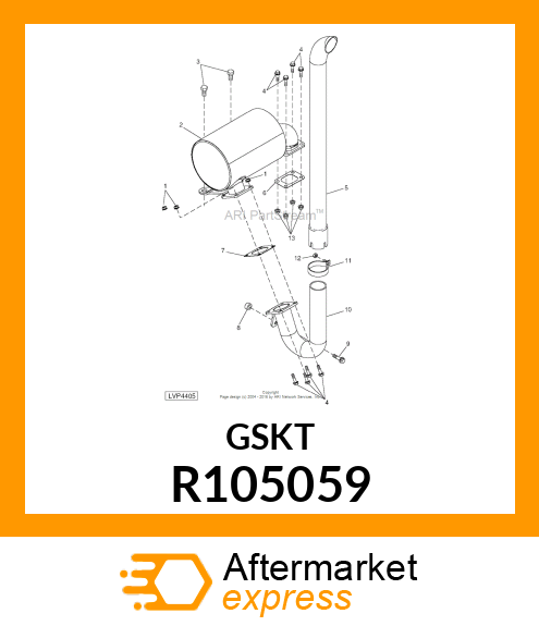 GASKET R105059