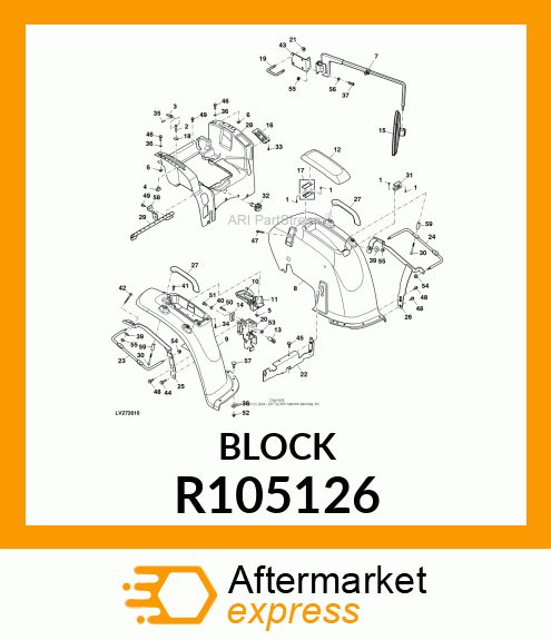 STOP, LEVER R105126