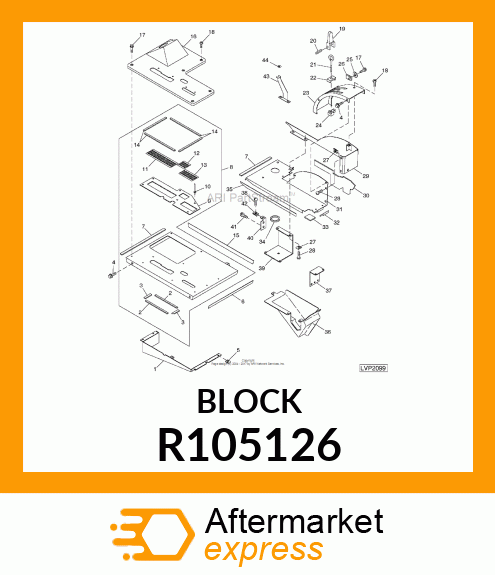 STOP, LEVER R105126