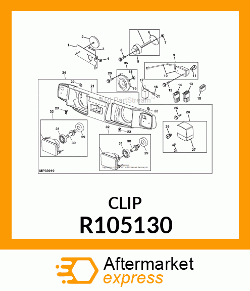 CLIP R105130