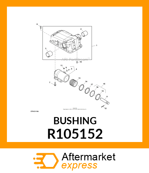 BUSHING, L.H. R105152