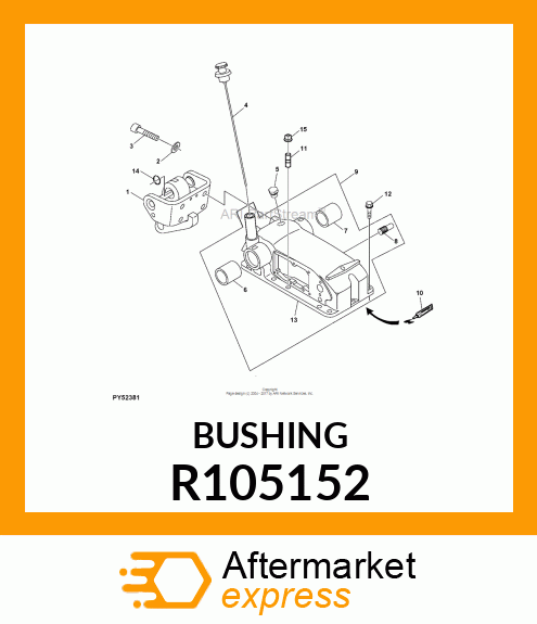 BUSHING, L.H. R105152