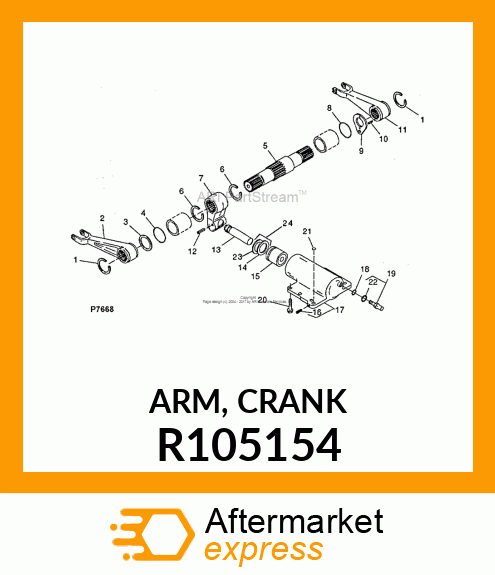 ARM, CRANK R105154